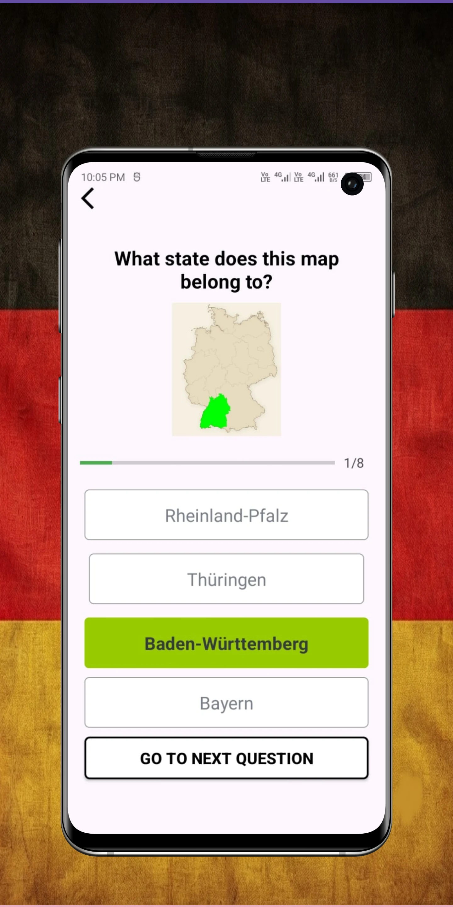 Germany Quiz: Guess the State screenshot